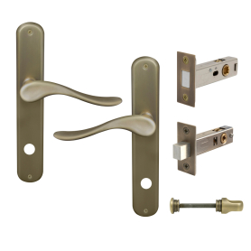 Haven Longplate Oval Privacy Set - Magn. Latch
