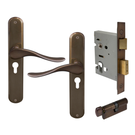 Haven Longplate Oval Entrance Set - E48