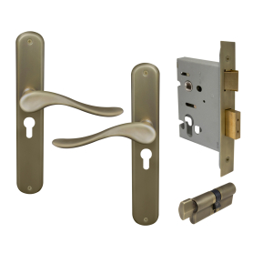 Haven Longplate Oval Entrance Set - E48