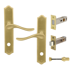 Haven Longplate Traditional Privacy Set - Magn. Latch