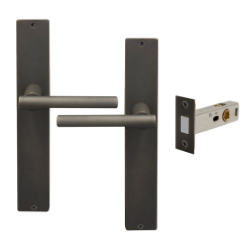 Charleston Longplate Square Passage Set - Magn. Latch