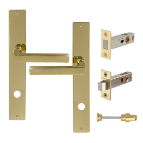 Federal Longplate Square Privacy Set - Magn. Latch