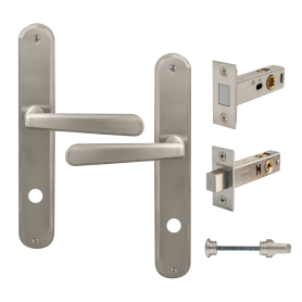 Villa Longplate Oval Privacy Set - Magn. Latch