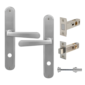 Villa Longplate Oval Privacy Set - Magn. Latch