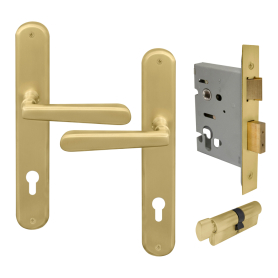 Villa Longplate Oval Entrance Set - E48