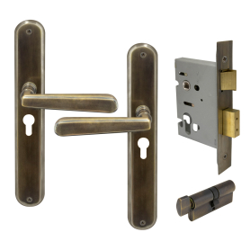 Villa Longplate Oval Entrance Set - E48