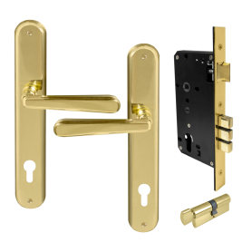 Villa Longplate Oval Entrance Set - E85