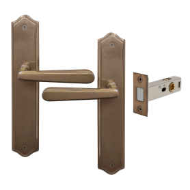 Villa Longplate Traditional Passage Set - Magn. Latch