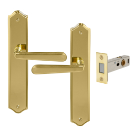 Villa Longplate Traditional Passage Set - Magn. Latch