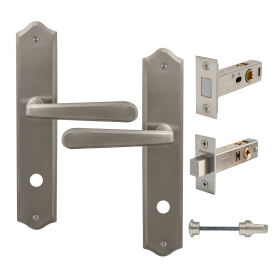 Villa Longplate Traditional Privacy Set - Magn. Latch