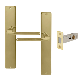 Chalet Longplate Square Passage Set - Magn. Latch