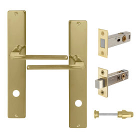 Chalet Longplate Square Privacy Set - Magn. Latch