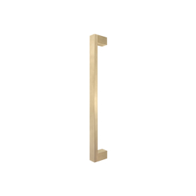 Tasman Brass Pull Handle 400mm-FF Single
