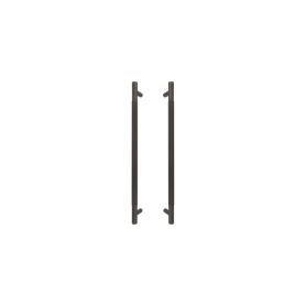 Brass Pull Handle 450mm - diamond knurl