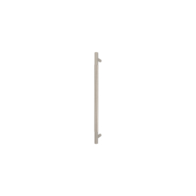 Brass Pull Handle 450mm - diamond knurl - Face Fixed