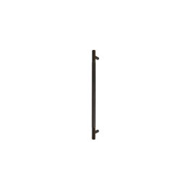 Brass Pull Handle 450mm - diamond knurl - Face Fixed