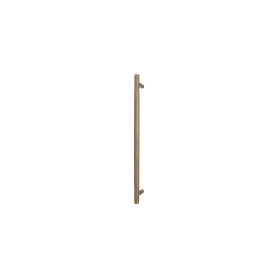 Brass Pull Handle 450mm - plain - Rear Fixed
