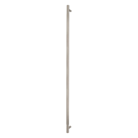 Brass Pull Handle 900mm - linear knurl - Face Fixed