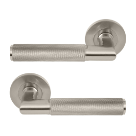 NIDO - Lumina Rose Lever Set - Diamond Knurl