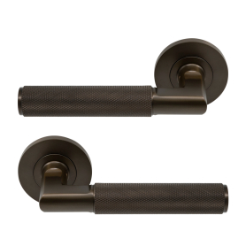 NIDO - Lumina Rose Lever Set - Diamond Knurl