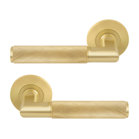 NIDO - Lumina Rose Lever Set - Diamond Knurl