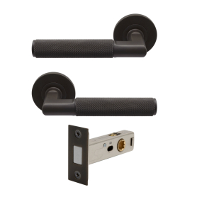NIDO - Lumina Rose Passage Set - Magn. Latch - Diamond Knurl