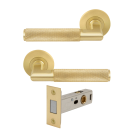 NIDO - Lumina Rose Passage Set - Magn. Latch - Diamond Knurl
