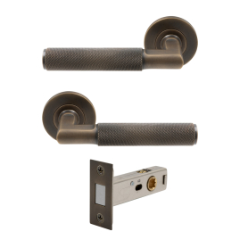 NIDO - Lumina Rose Passage Set - Magn. Latch - Diamond Knurl
