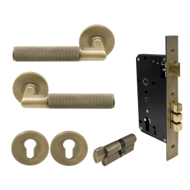 NIDO - Lumina Rose Entrance Set - Diamond Knurl