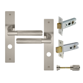 NIDO - Lumina Longplate Privacy Set - Diamond Knurl