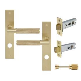 NIDO - Lumina Longplate Privacy Set - Diamond Knurl