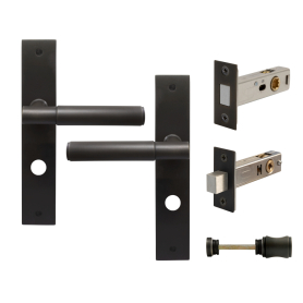 NIDO - Verge Longplate Privacy Set - Magn. Latch - Plain