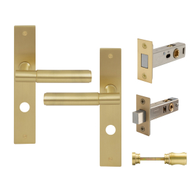 NIDO - Verge Longplate Privacy Set - Magn. Latch - Plain