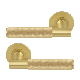 NIDO - Verge Rose Lever Set - Diamond Knurl