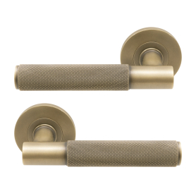 NIDO - Verge Rose Lever Set - Diamond Knurl