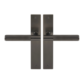 NIDO - Verge Longplate Lever Set - Diamond Knurl