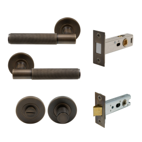 NIDO - Verge Rose Privacy Set - Magn. Latch - Diamond Knurl