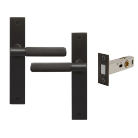 NIDO - Verge Longplate Passage Set - Magn. Latch - Diamond Knurl