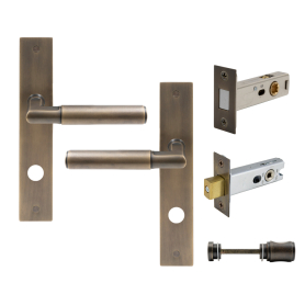 NIDO - Lumina Longplate Privacy Set - Magn. Latch - Plain