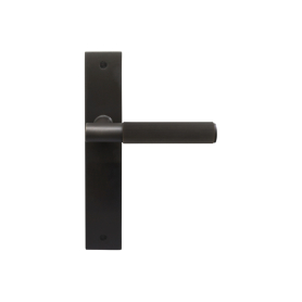 NIDO - Verge Longplate Dummy Lever LH - Linear Knurl