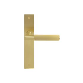 NIDO - Verge Longplate Dummy Lever LH - Linear Knurl