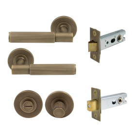 NIDO - Verge Rose Privacy Set - Linear Knurl