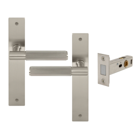 NIDO - Verge Longplate Passage Set - Magn. Latch - Linear Knurl