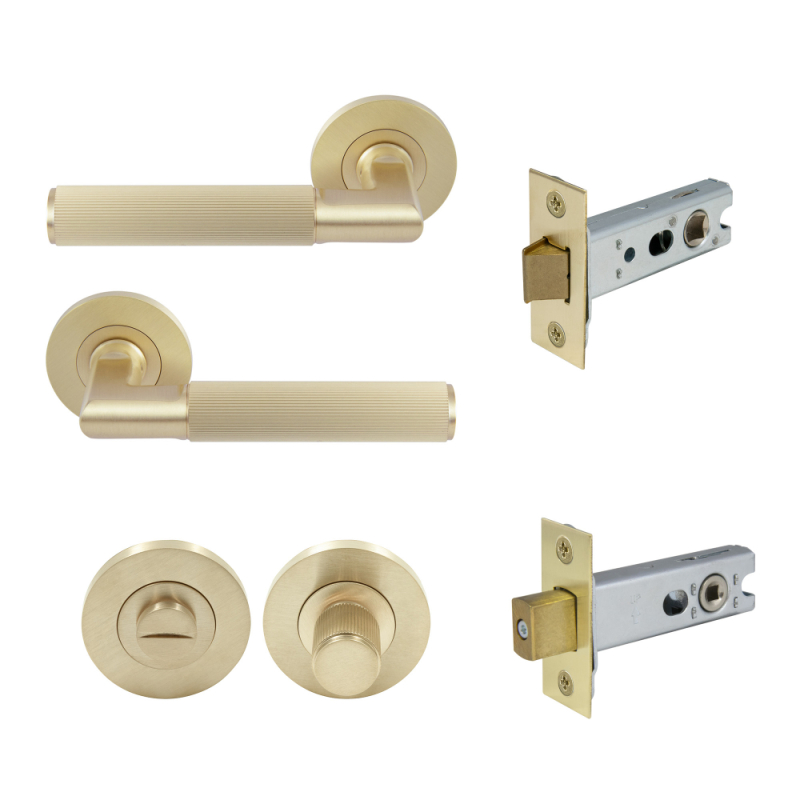 Unlacquered Satin Brass