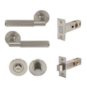 NIDO - Lumina Rose Privacy Set - Magn. Latch - Linear Knurl