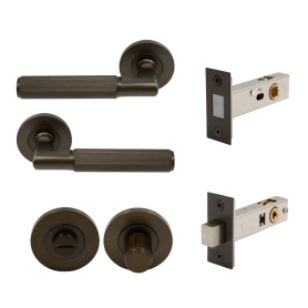 NIDO - Lumina Rose Privacy Set - Magn. Latch - Linear Knurl