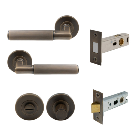 NIDO - Lumina Rose Privacy Set - Magn. Latch - Linear Knurl