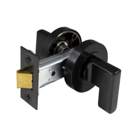 Mini Lever Latch Set - 60mm B/S Rnd. Ros