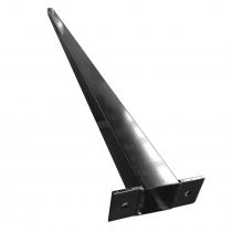 Hercules 65 x 65 x 2700mm Steel Post - Black