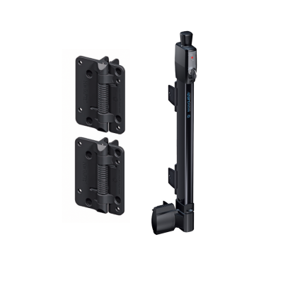 D&D Magna Latch & KwikFit Self Closing Hinge Pack